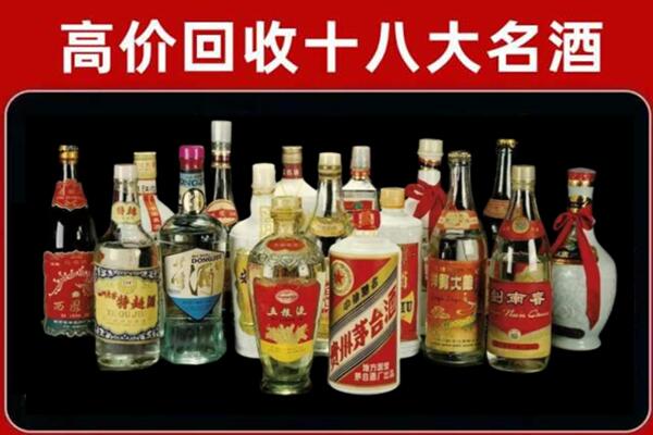 开平回收铁盖茅台酒